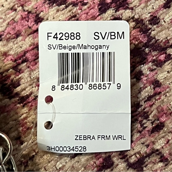 NWT Coach Zebra Frame Wristlet - Picture 8 of 9